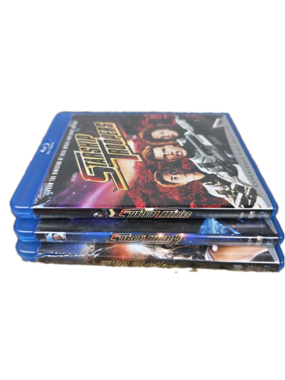 Starship Troopers 1 2 3 Trilogy Blu-ray Lot Complete Series Movies Sony